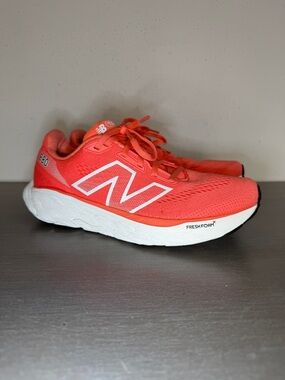New Balance 880 v14 Running Shoes Sneakers Womens Size 8 Orange White Athletic